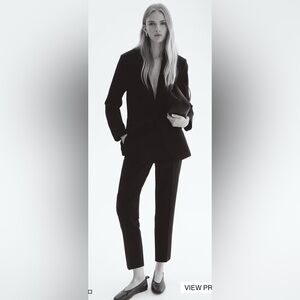 Classic Black Women's Trousers - H&M Size 16